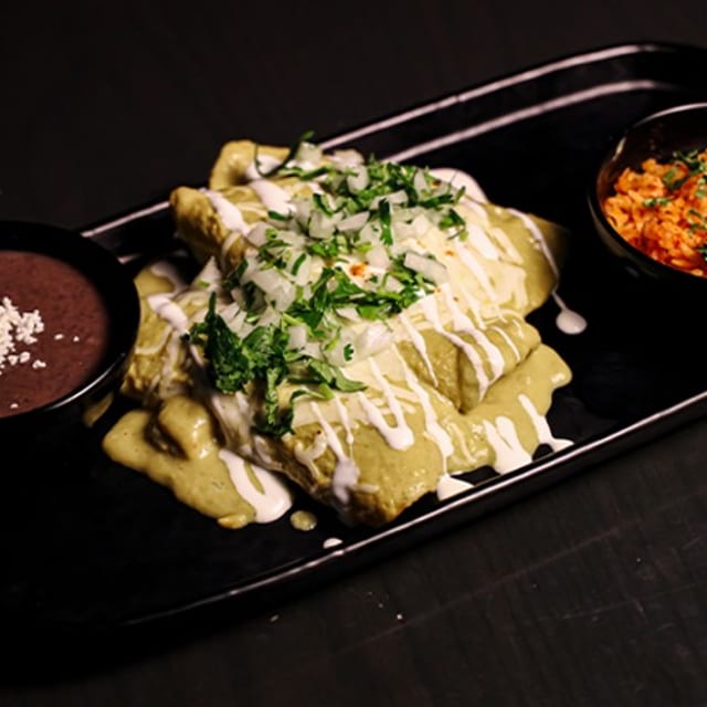 Enchiladas Suizas.