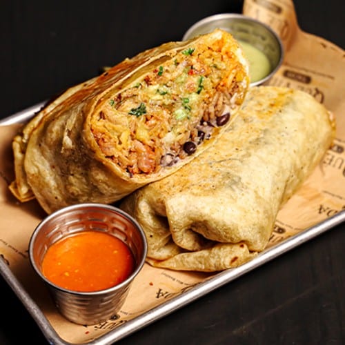 Al Pastor Burrito.