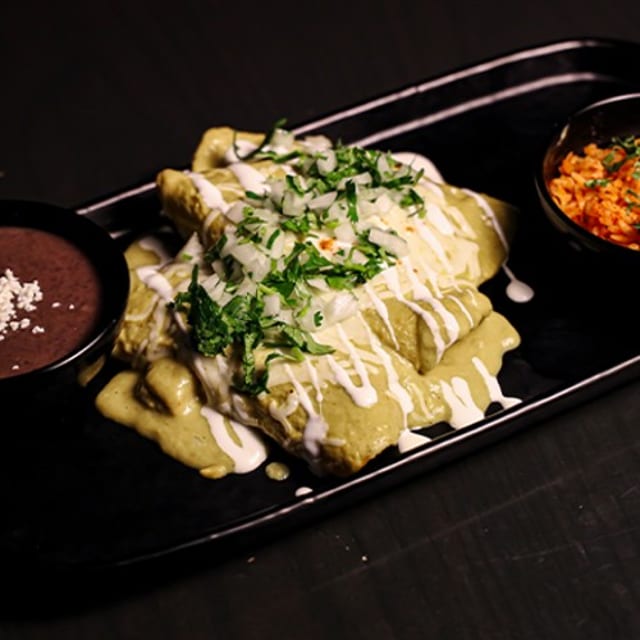 Enchiladas Suizas.