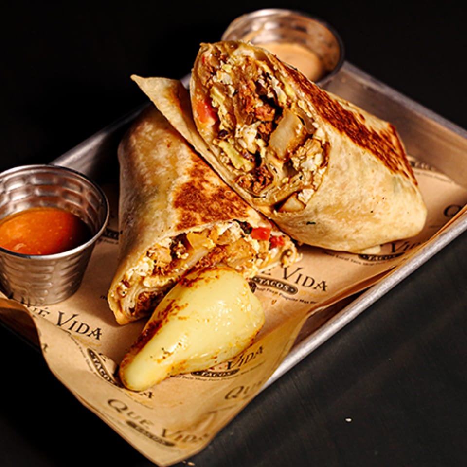 Delicious Breakfast Burrito